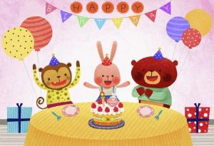 廣州澳盾第一季度員工生日會！